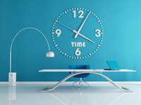 Blue Office Space
